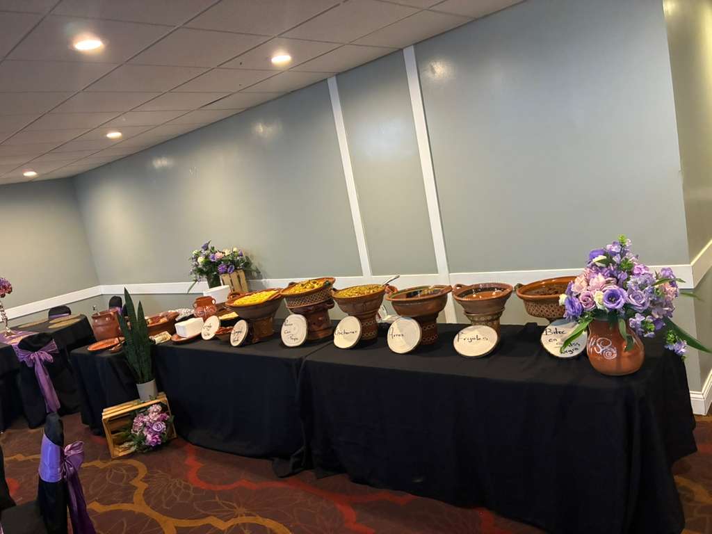 Catering service with dessert station