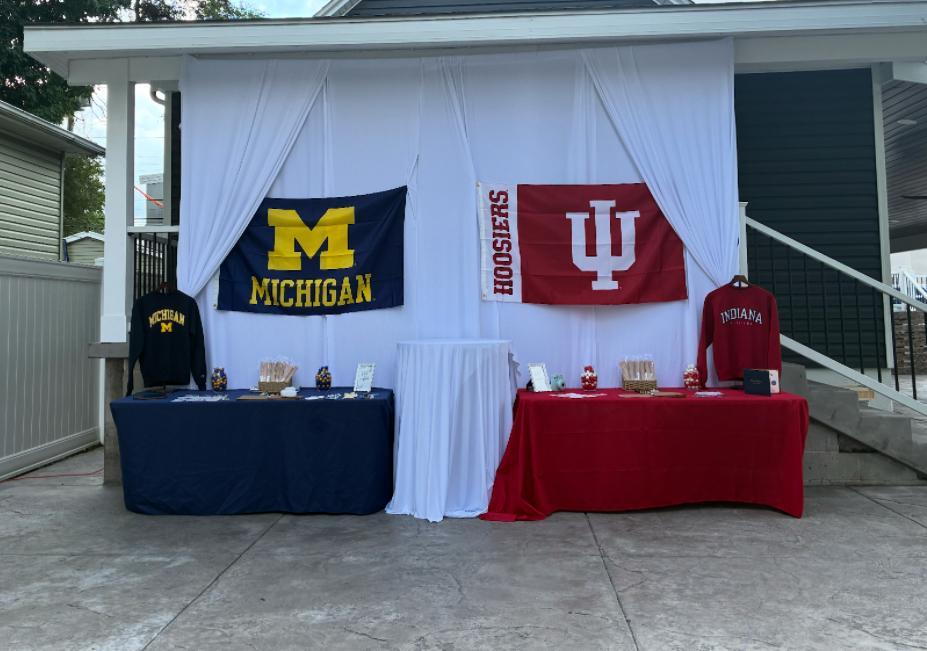 Custom event decorations