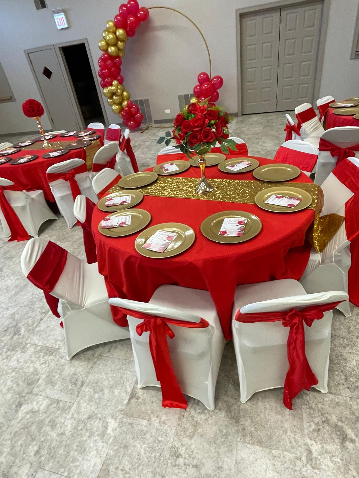 Custom event centerpiece