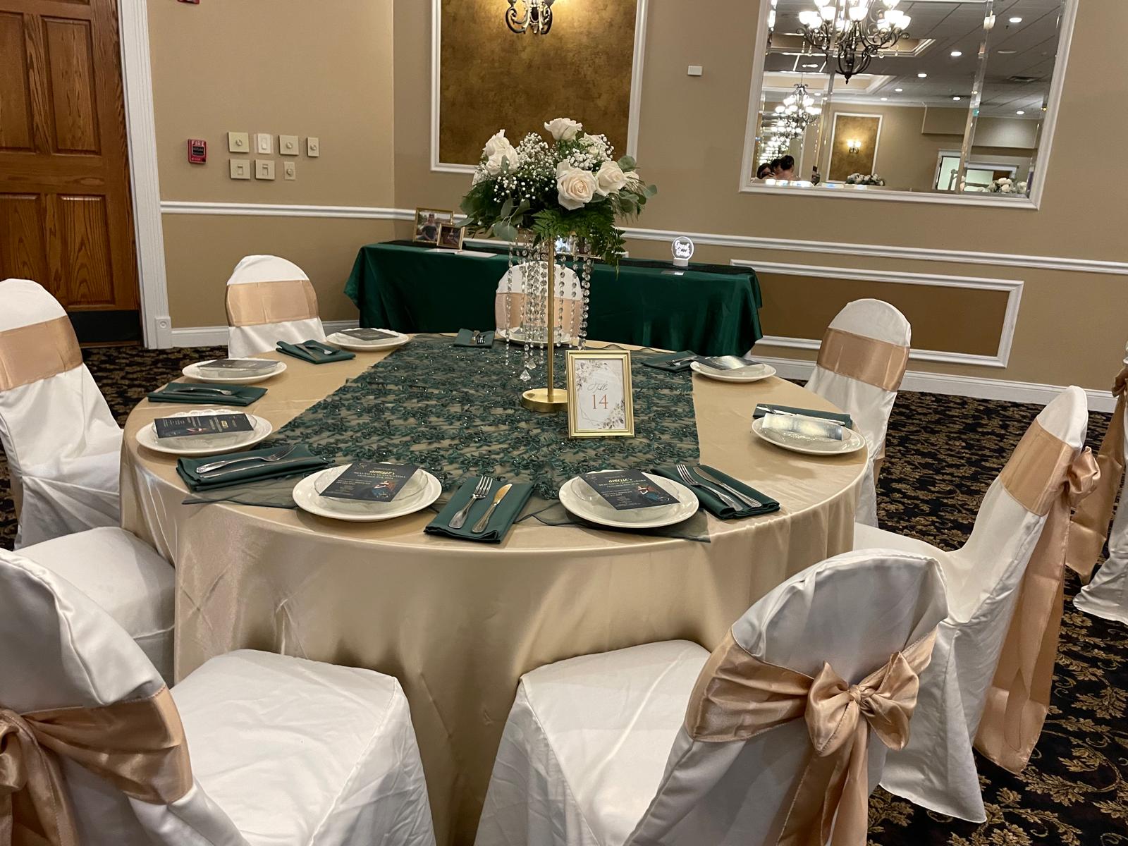 Custom event centerpiece