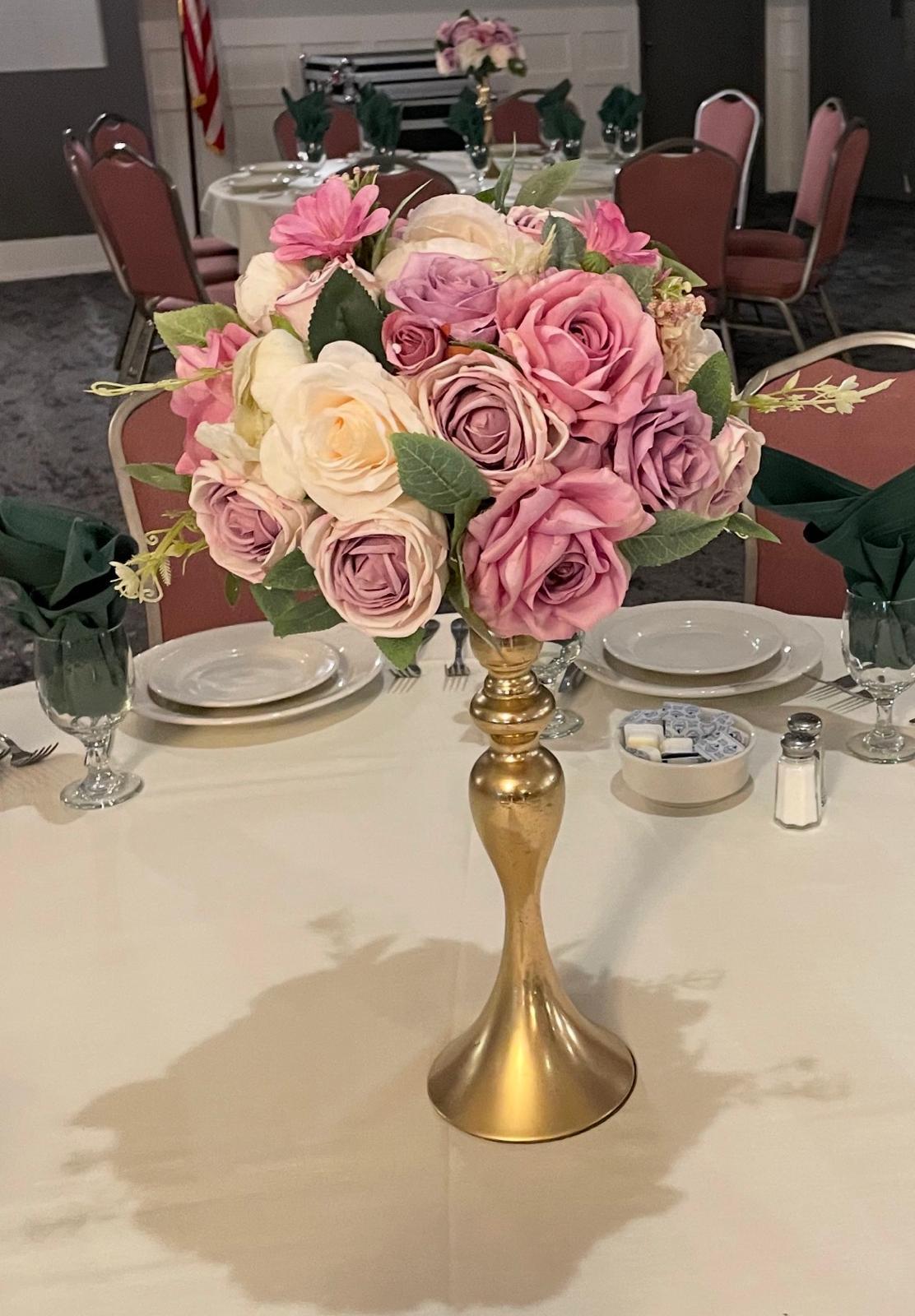 Custom event centerpiece