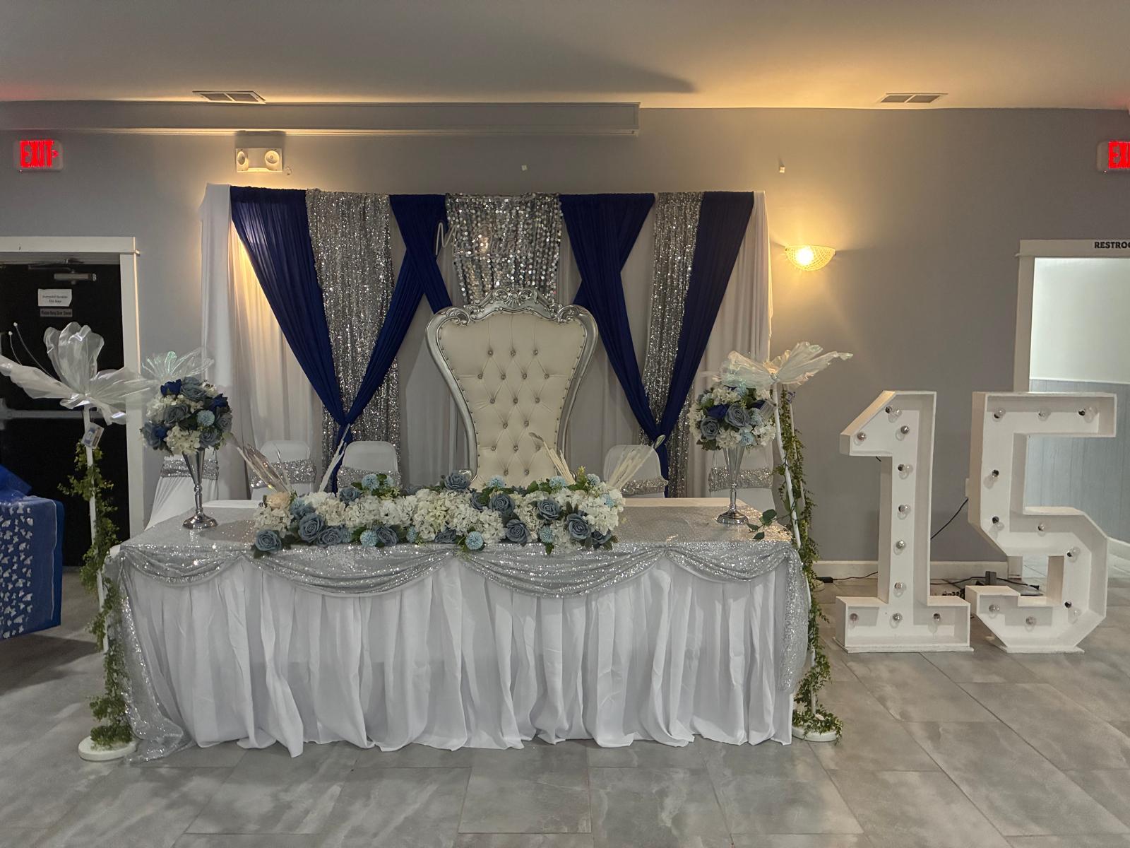 Elegant event venue design